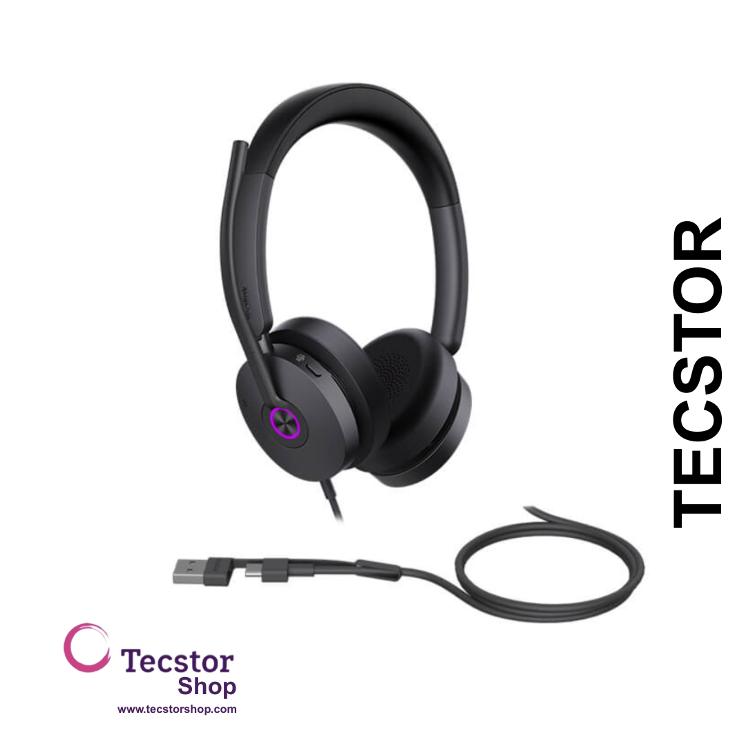 YEALINK - UH48 STEREO Teams Corded Headset (ANC) USB-C/A