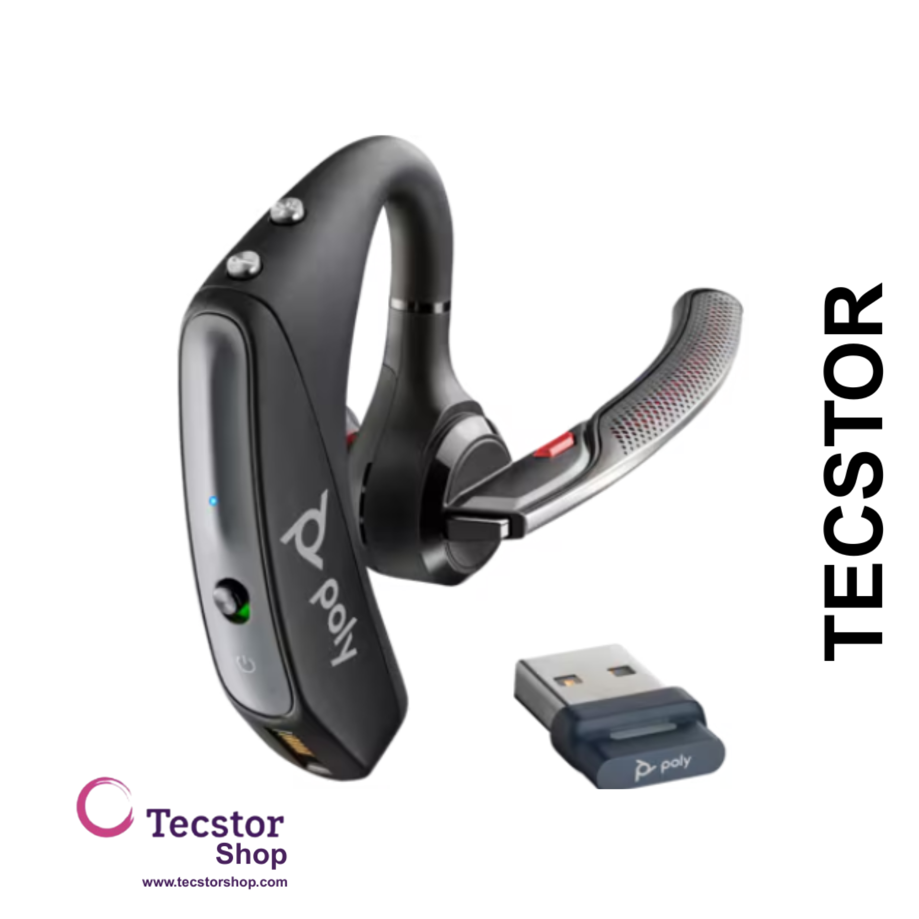 Poly Voyager 5200 USB-A Bluetooth Headset +BT700 dongle