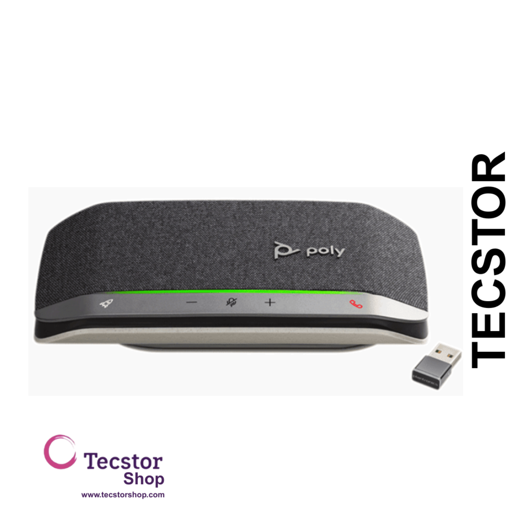 Poly Sync 20+ Speakerphone with USB C Dongle (UC Version)