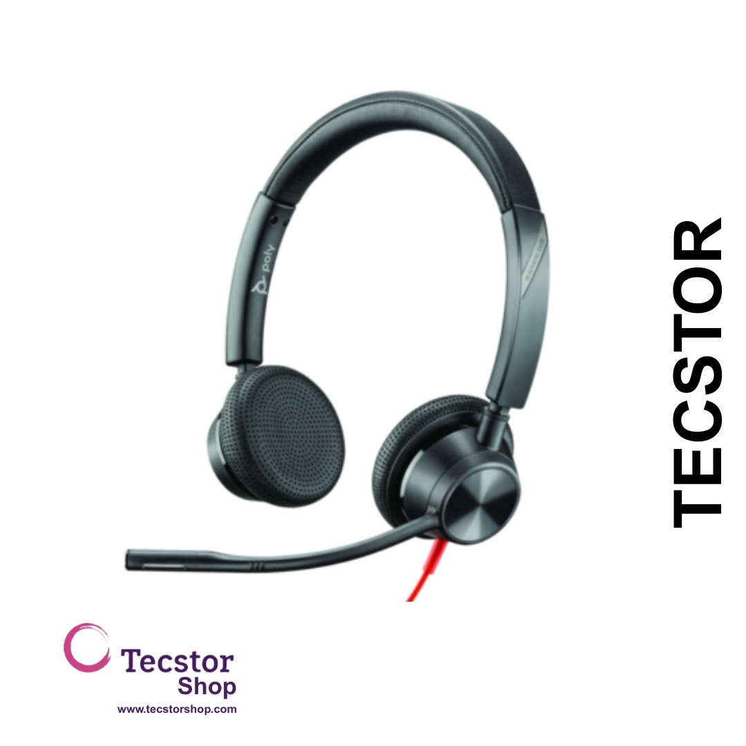 Poly Blackwire 3325 Microsoft Teams Certified USB-A Headset