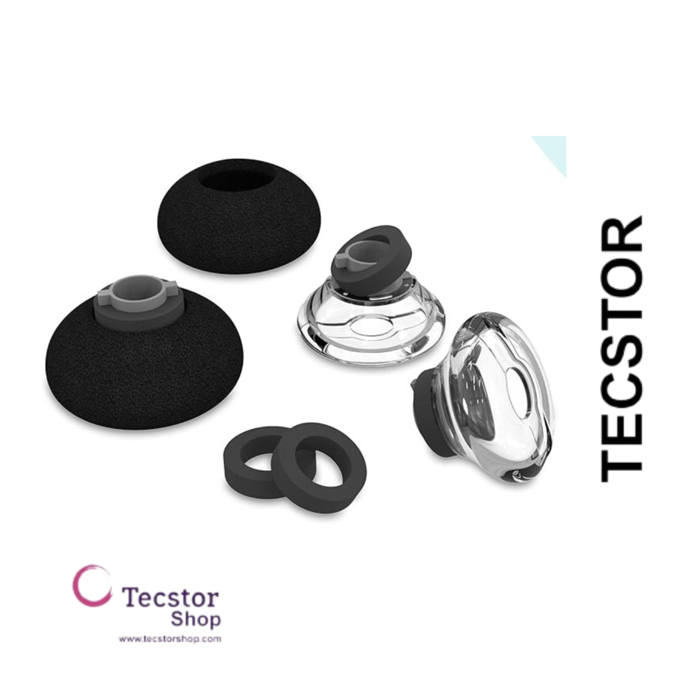 Poly Voyager Legend Large Eartips and Foam Covers (3 Pieces)
