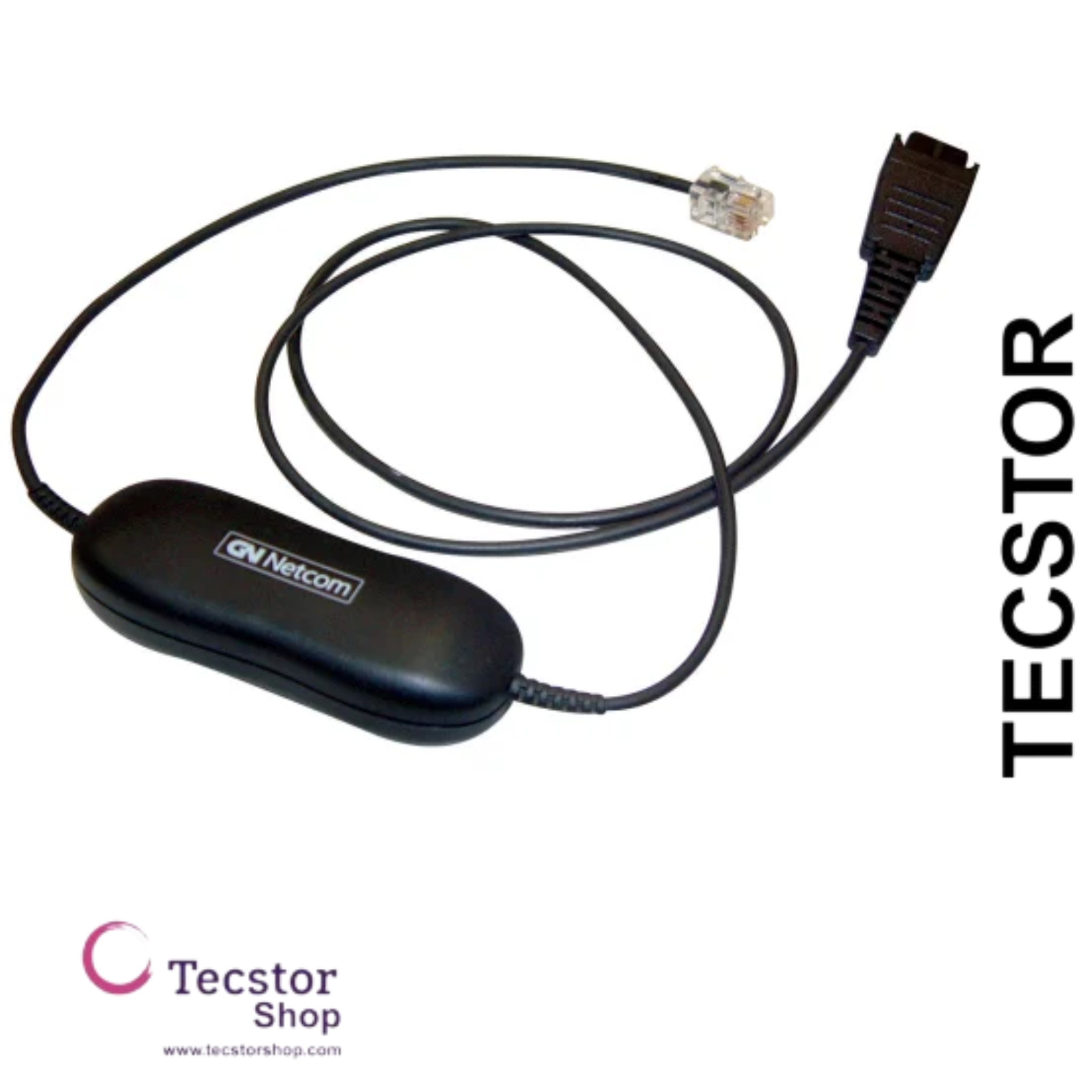 Smart Cord, QD to RJ9, straight, with 8-position switch configurator, for Avaya one-X Telephone system ( for 96XX Series)