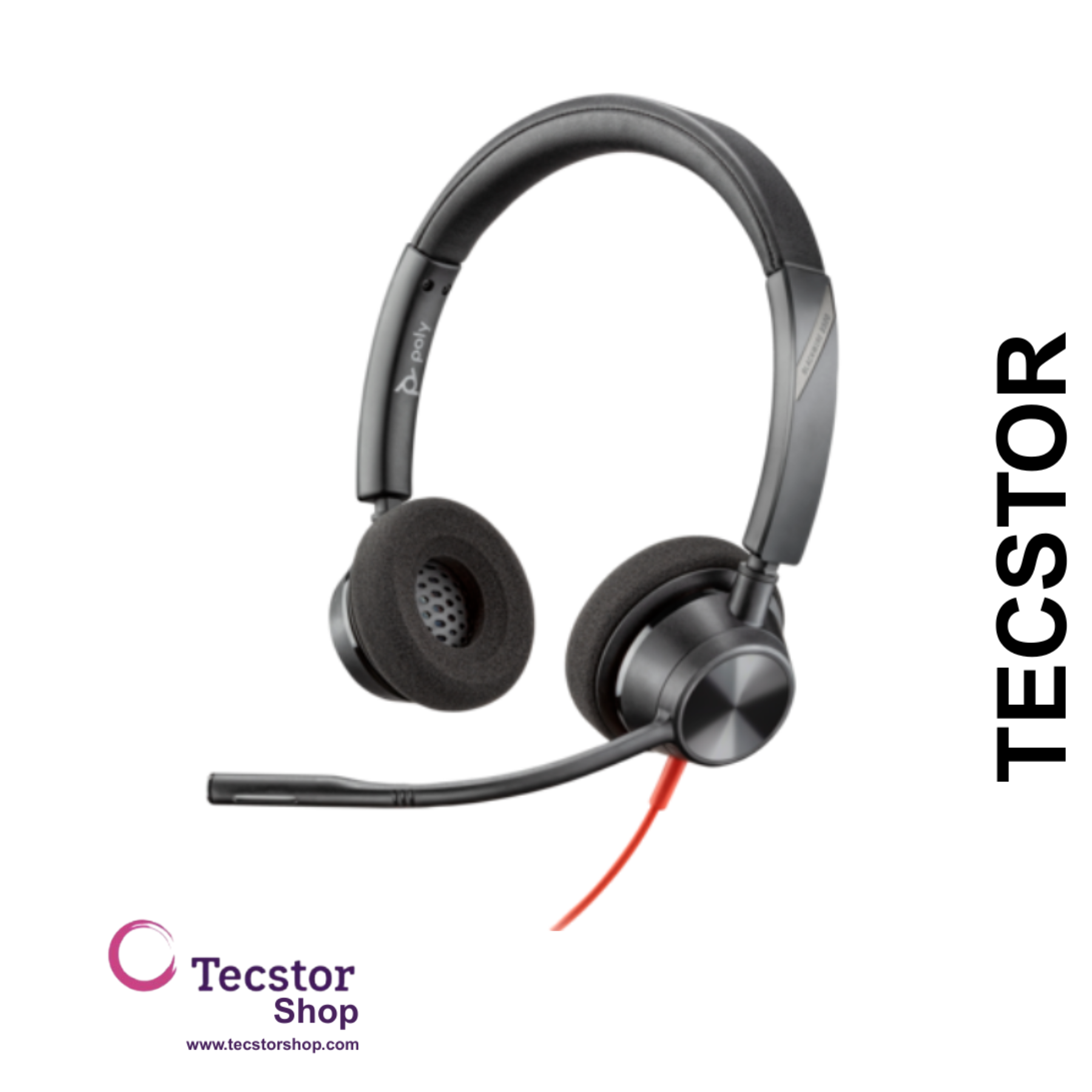 Poly Blackwire 3320 Microsoft Teams Certified USB-C Headset