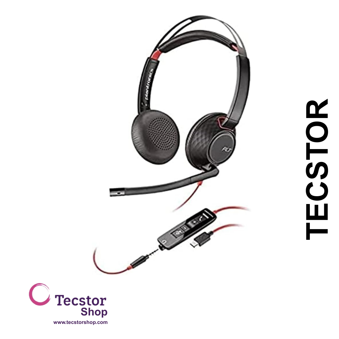 Poly Blackwire 3325 Microsoft Teams Certified USB-A Headset