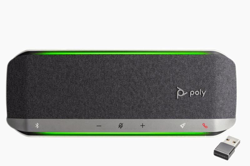 Poly Sync 40+ Speakerphone with USB-A USB-C + BT700 USB-A Adapter (UC Version)