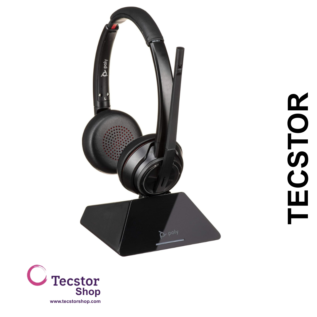 Poly Savi 8220 UC Microsoft Teams Certified DECT 1880-1900 MHz USB-A Headset
