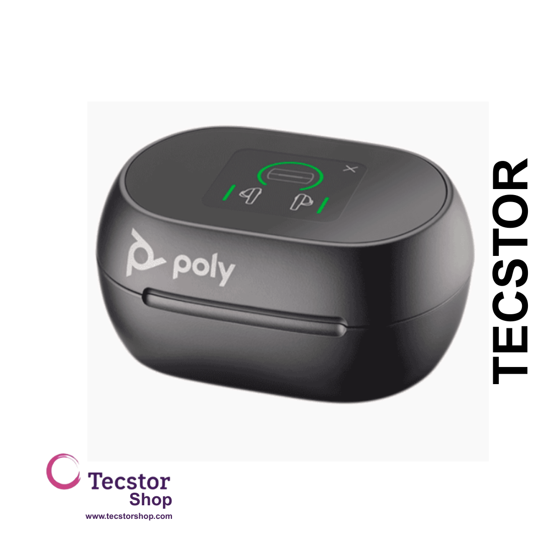 Poly Voyager Free 60 Earbuds Black + BT700 USB-A Adapter + Touchscreen Charge Case (UC Version)