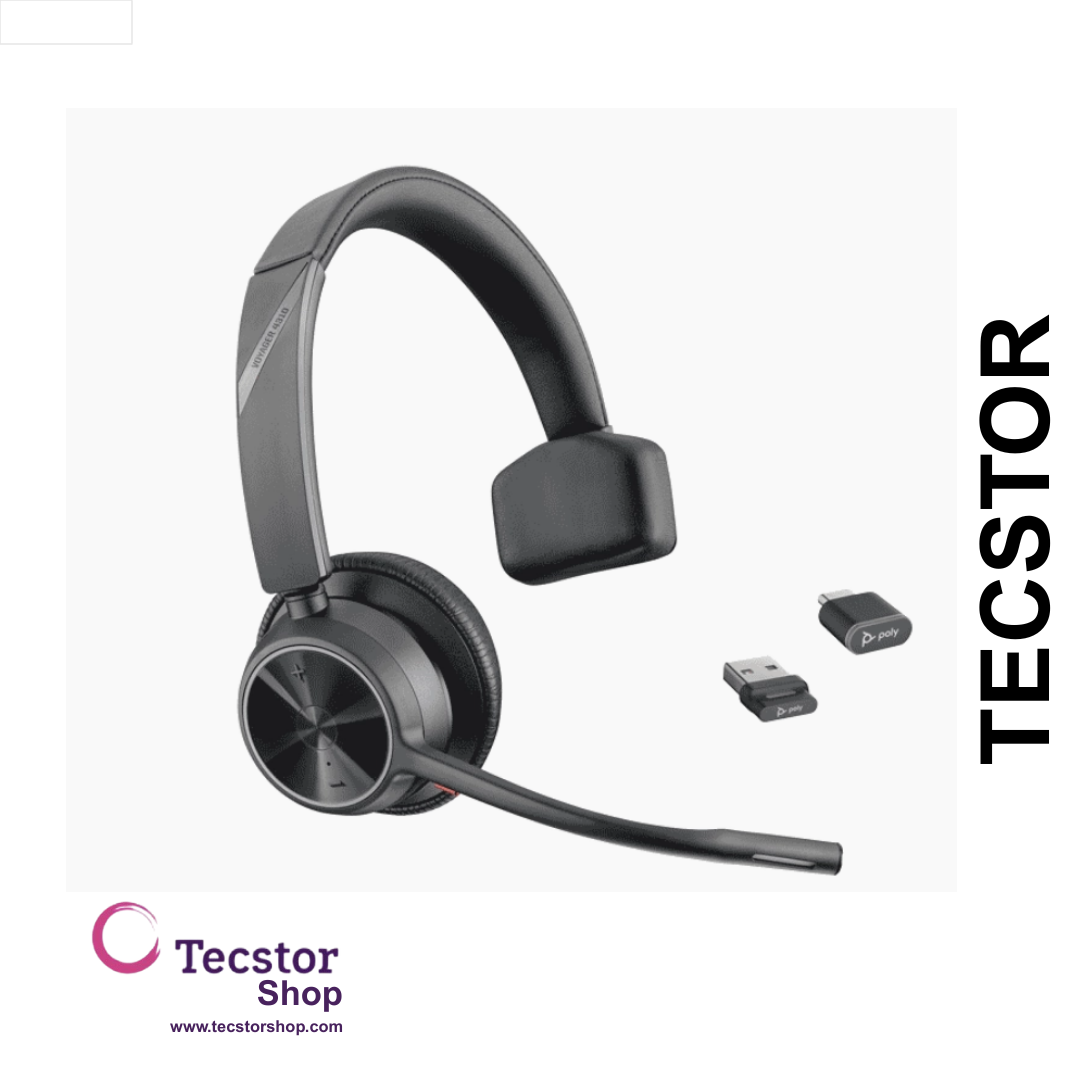 Poly Voyager 4310 Microsoft Teams Certified USB-A Headset +BT700 dongle
