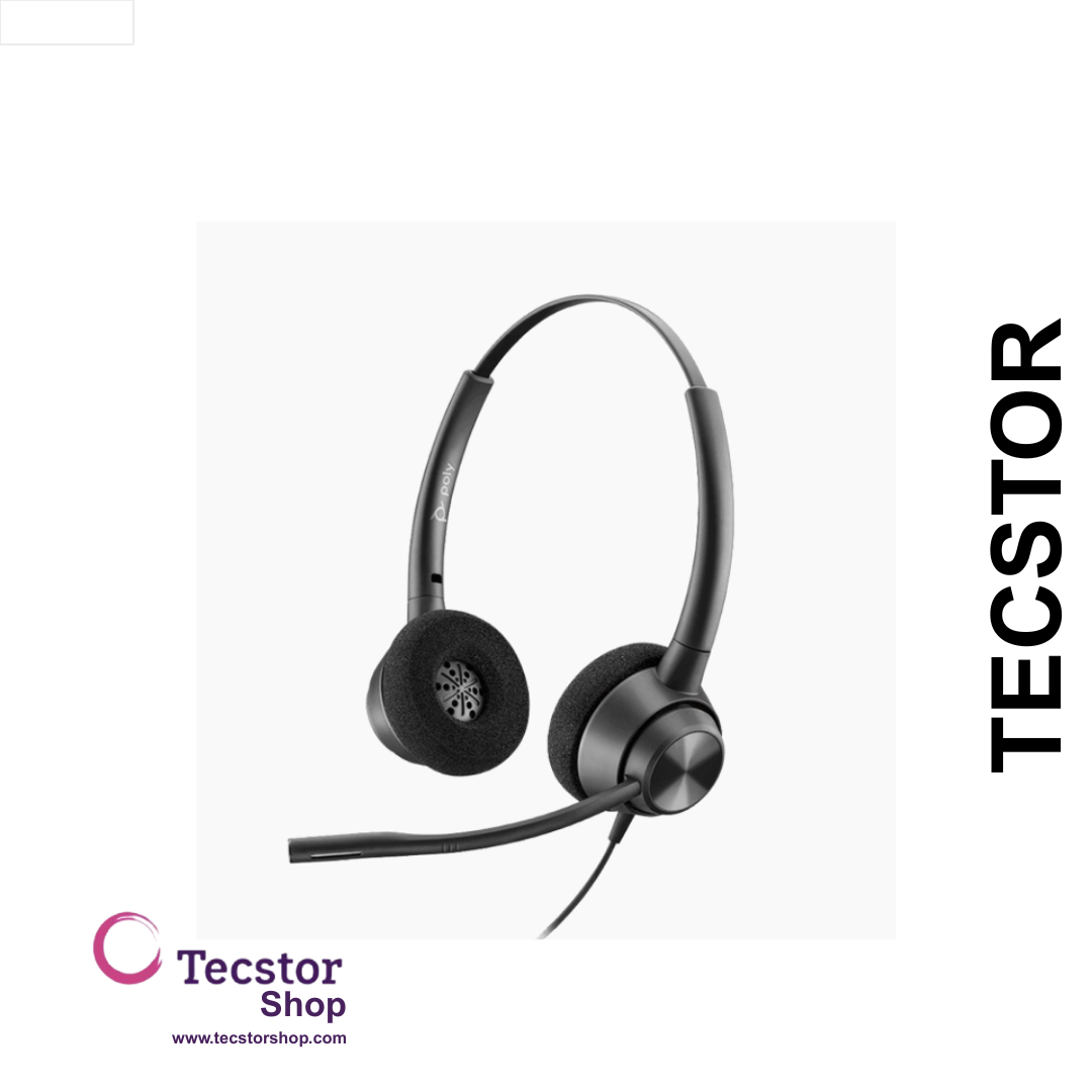 Poly - HW320 - Encore Pro STEREO Wideband Headset (Noise Cancelling + QD)