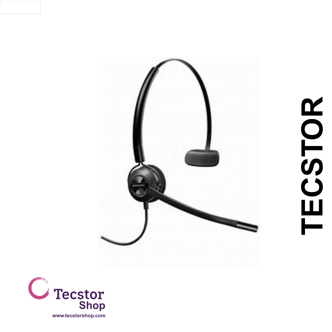 Poly - HW310 USB - Encore Pro MONO Wideband Headset (USB A hardwired) (Noise Cancelling) TAA