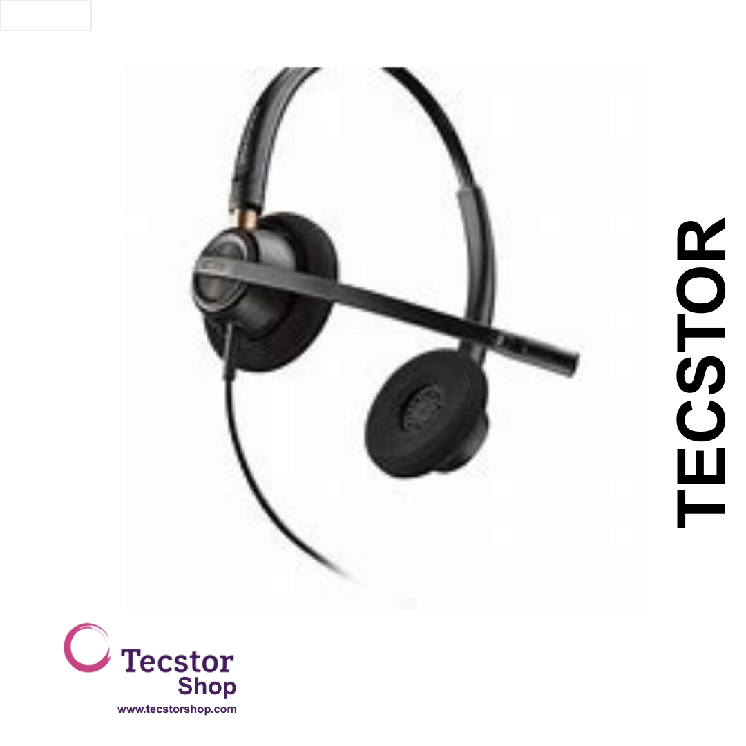 Poly - HW320 USB - Encore Pro STEREO Wideband Headset (USB A hardwired) (Noise Cancelling) TAA