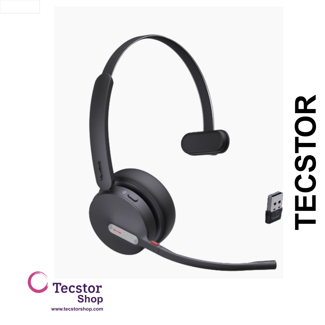 YEALINK - BH70 Mono UC USB-A, Wireless Bluetooth, On the ear wearing style, USB-A Dongle Included- UC