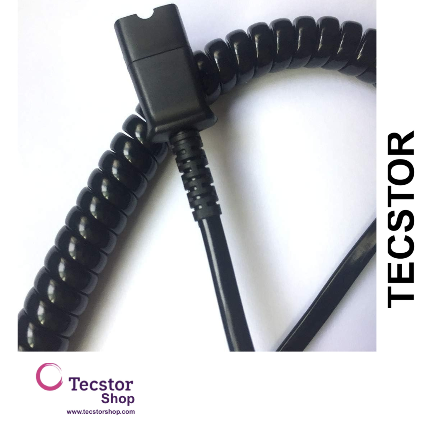 Cable - Amplified Bottom Cable (Electret) (QD to RJ9)