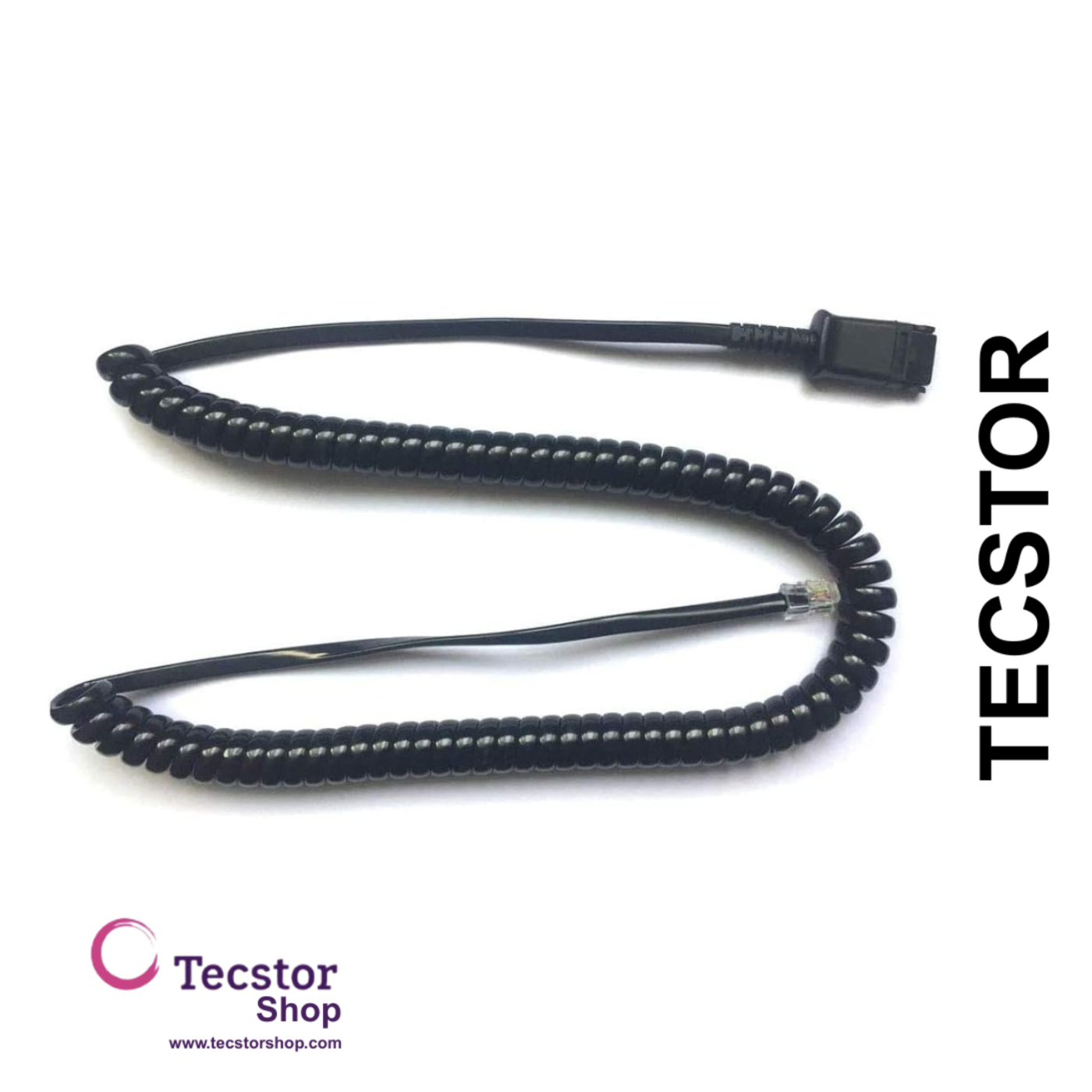 Cable - Amplified Bottom Cable (Electret) (QD to RJ9)