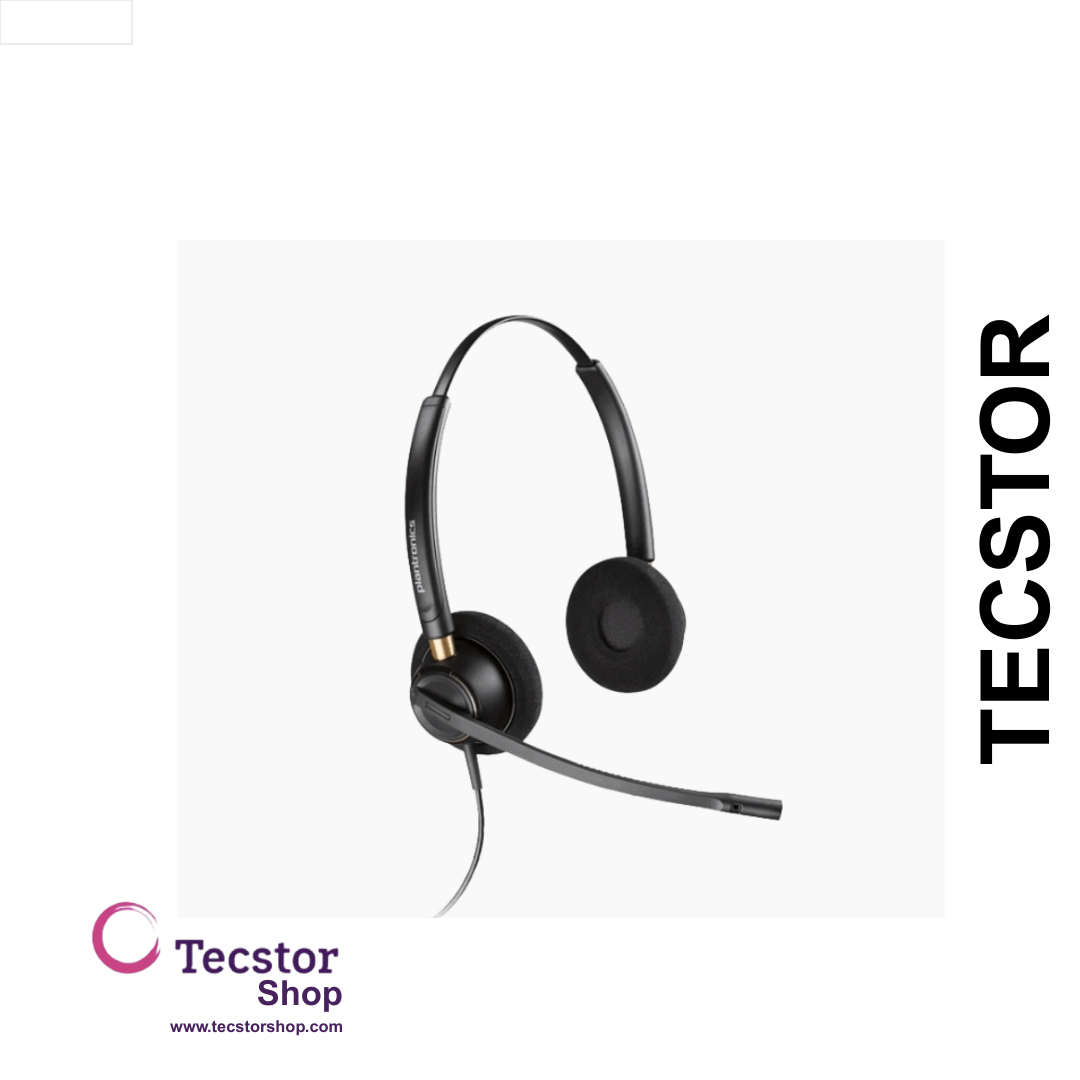 Poly - HW520 - Encore Pro STEREO Wideband Headset (Noise Cancelling + QD)