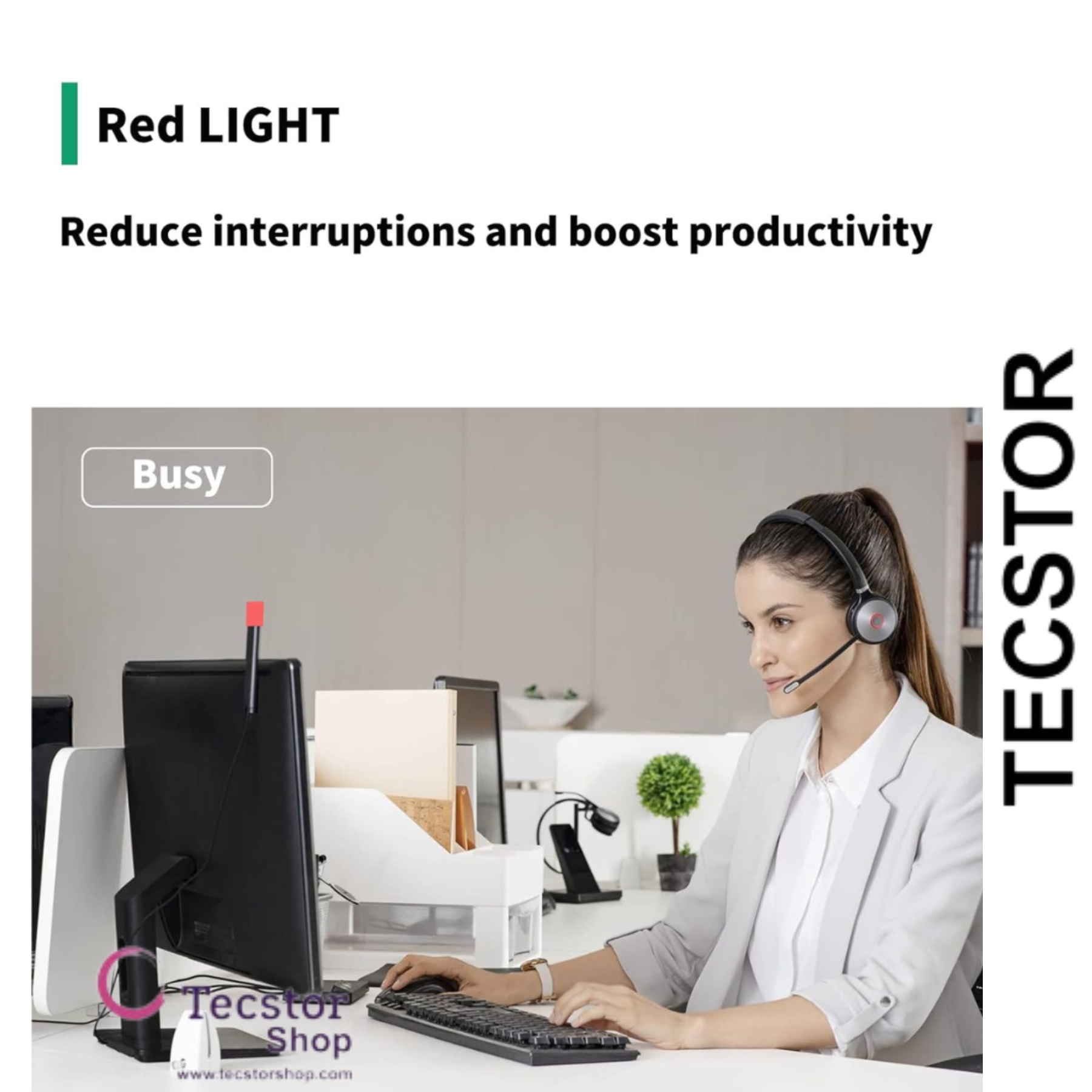 YEALINK - BLT60, Extra busylight, work with WH62, WH63, WH64, WH66, WH67