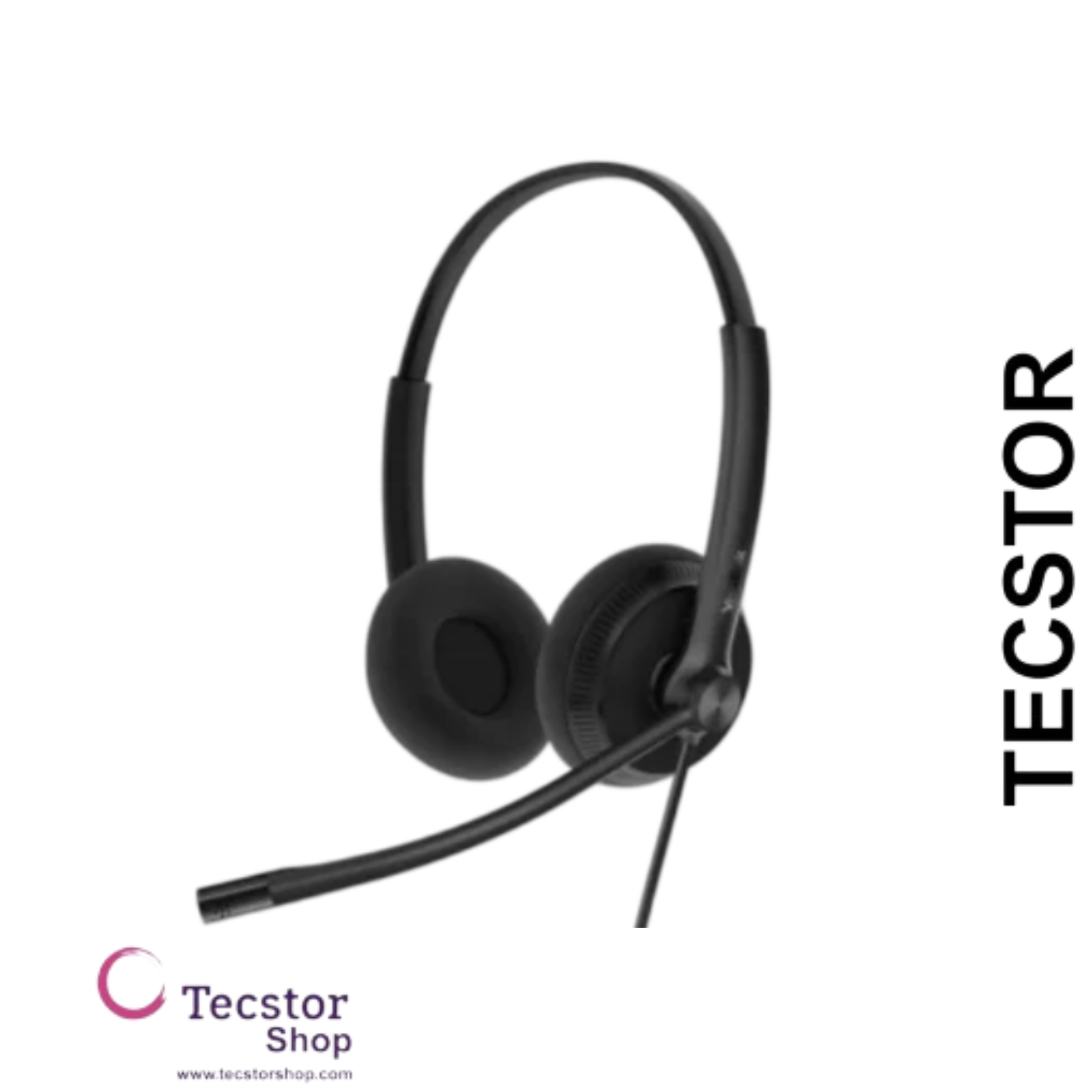 YEALINK - YHD342 Lite, YHS34 Lite Dual Headset only, without QD-RJ9 cord.