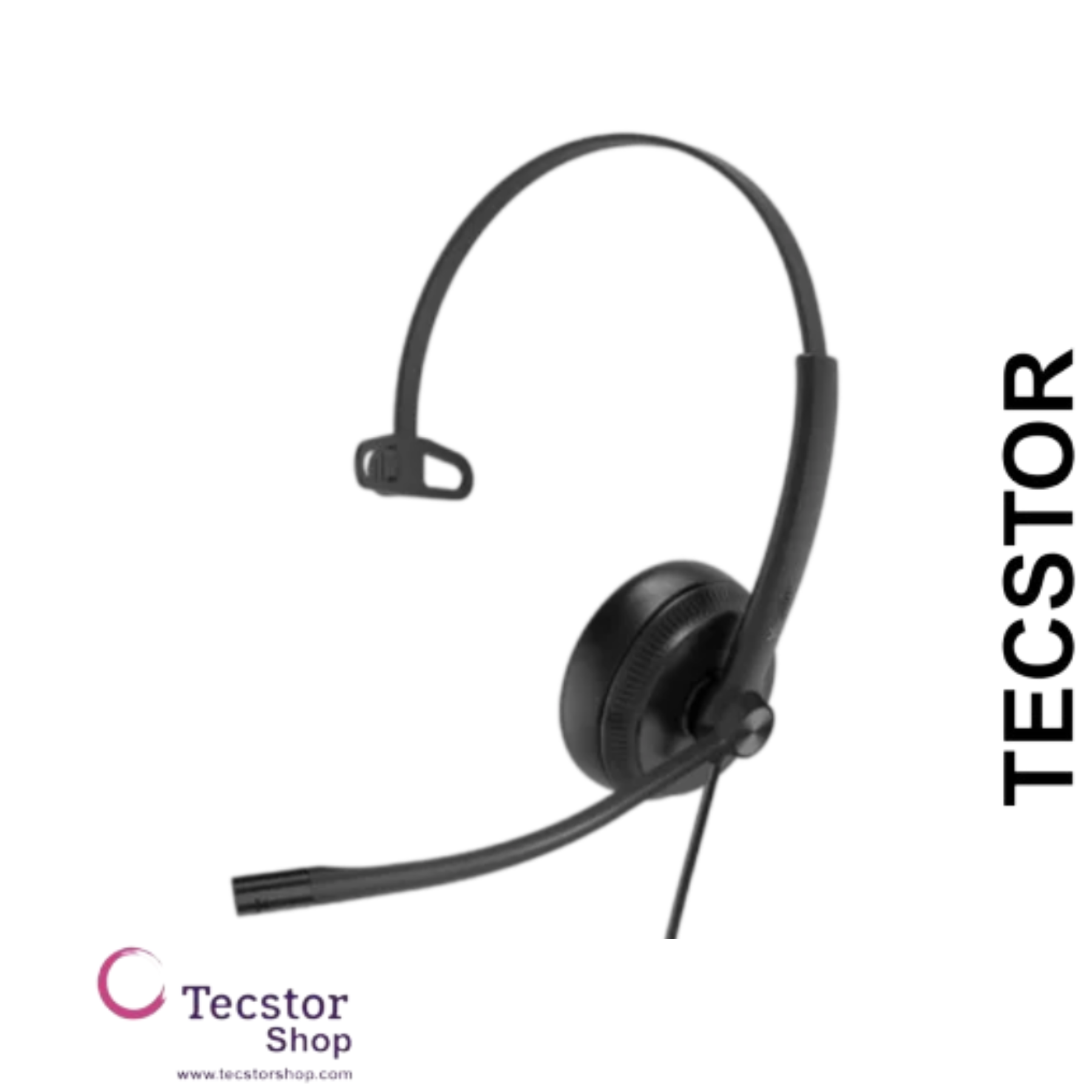 YEALINK - YHM341, YHS34 Mono Headset only, without QD-RJ9 cord.