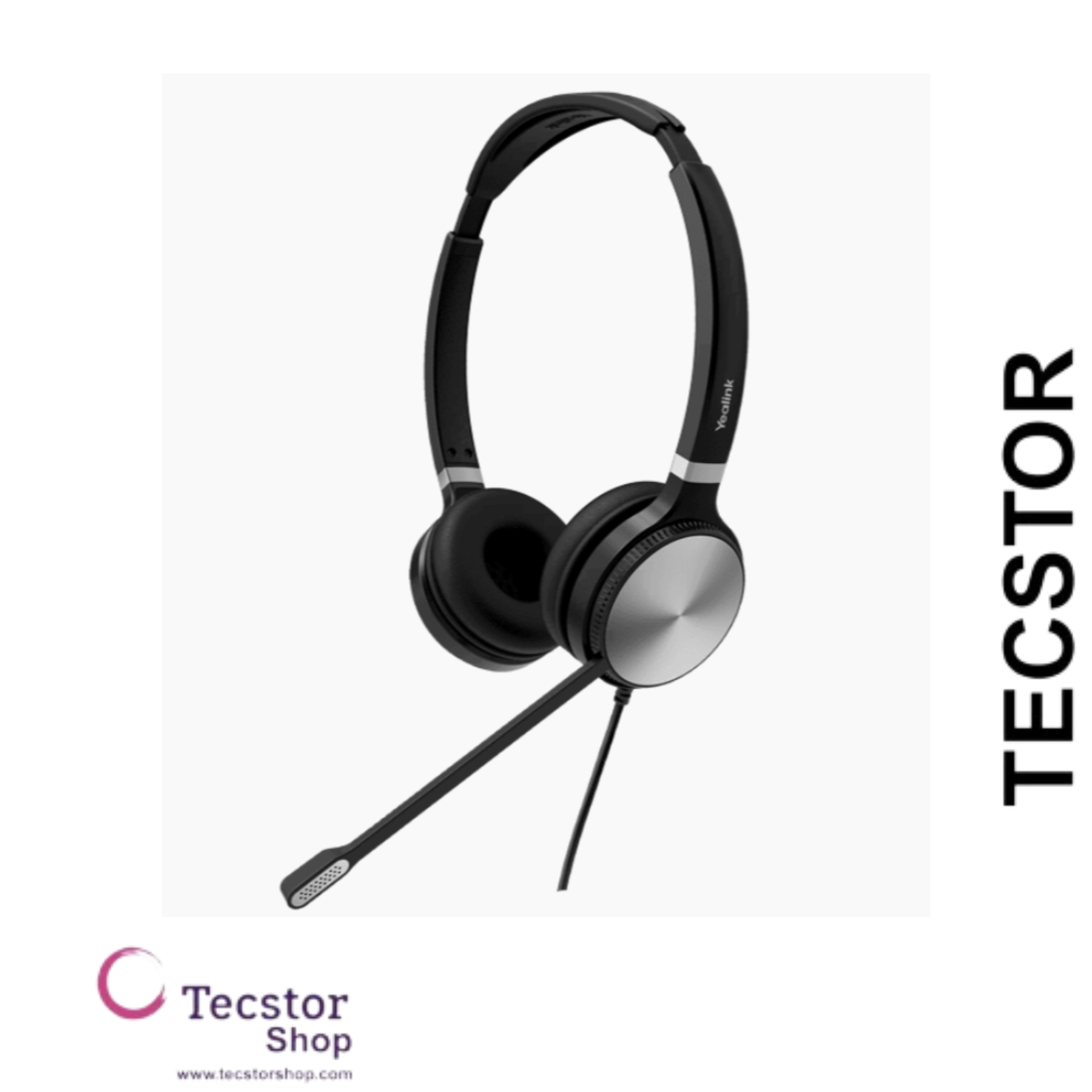 YEALINK - YHD362, YHS36 Dual Headset only, without QD-RJ9 cord.