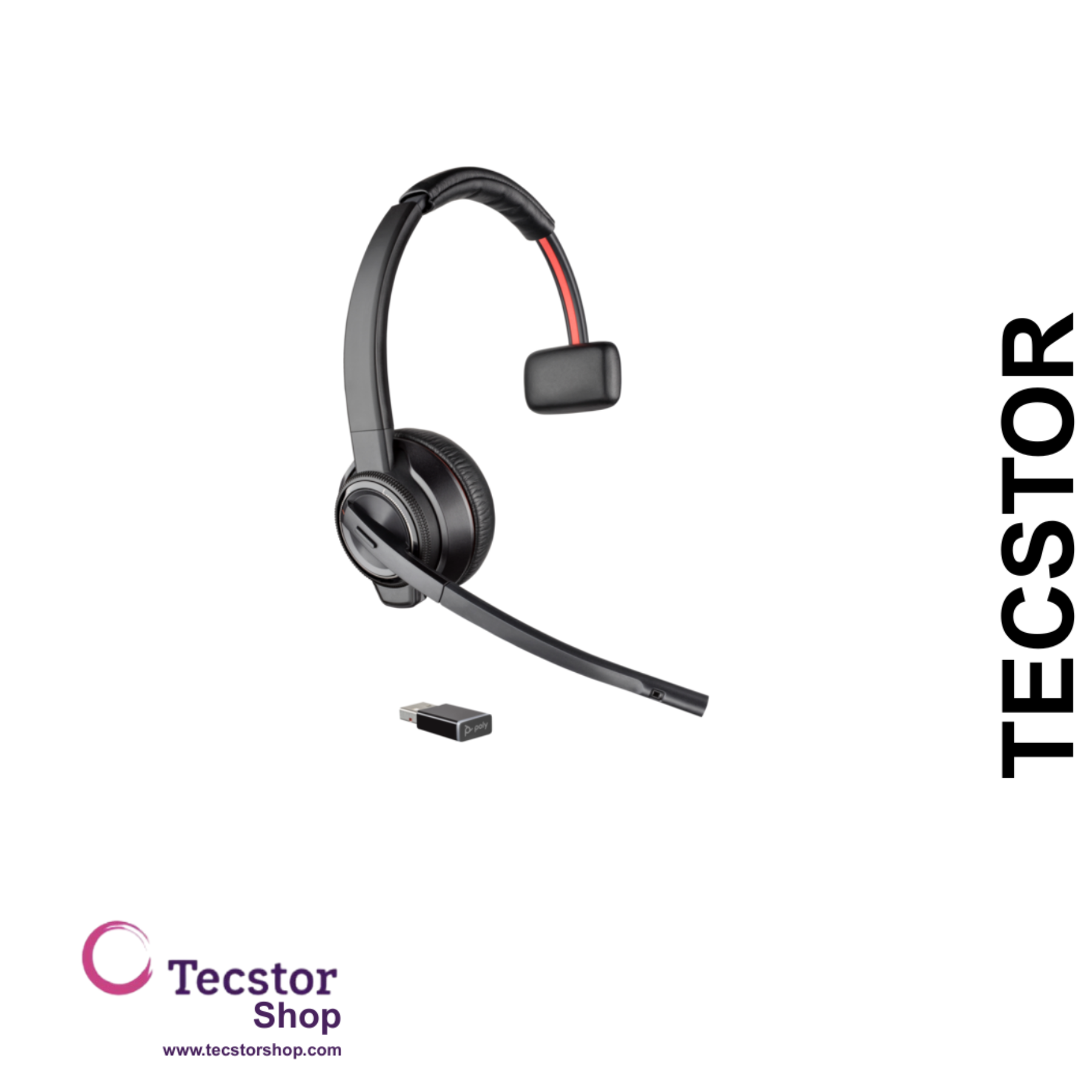 Poly Savi 7310 Office DECT 1880-1900 MHz Single Ear Headset