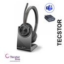Poly Voyager 4320 USB-C Headset +BT700 dongle +Charging Stand