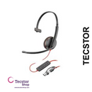 Poly Blackwire 3315 Microsoft Teams Certified USB-A Headset