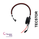MONO headset ONLY for Jabra EVOLVE 40 UC with 3.5mm Jack (without USB Controller), headband, discret boomarm