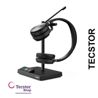 YEALINK - WH62 Dual Teams USB-A, Wireless DECT-PC/IP Phone, On the ear wearing style-Teams