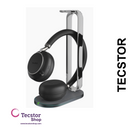 YEALINK - BH72 with Charging Stand Teams Black USB-A, Wireless Bluetooth, Dual, On the ear wearing style, USB-A Dongle Included-Teams