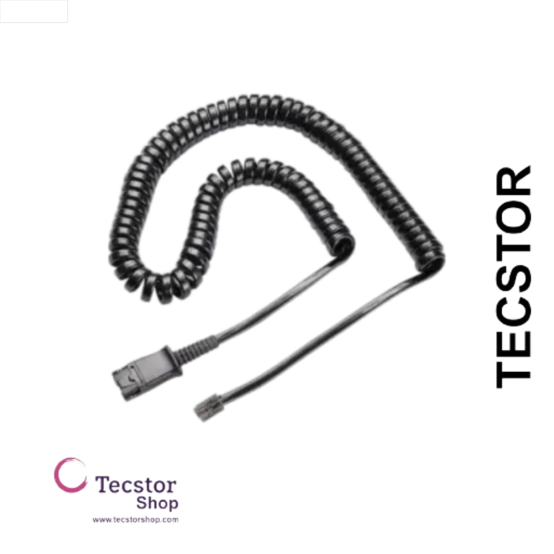 Cable - U10P-555 Curly Coil (Red Tag)