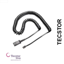 Cable - U10P-555 Curly Coil (Red Tag)