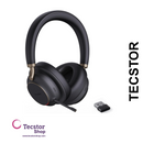 YEALINK - BH76 Plus Teams Black USB-C/A, Wireless Bluetooth, Dual, On/Over the ear wearing style optional , ANC, USB C to A Dongle Included-Teams