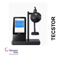 YEALINK - WH66 Mono Teams USB-A, Wireless DECT and Bluetooth-PC/IP/Mobile Phone, Touch Screen, On the ear wearing style-Teams