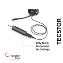 Poly - DA75 USB-to-Headset QD Audio Processor (4 pin) (USB-A and USB-C)