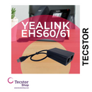 YEALINK - EHS60, EHS adapter, work with WH62, WH63 to make them working with Poly, Avaya, Grandstream, Cisco IP phones