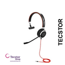 MONO headset ONLY for Jabra EVOLVE 40 UC with 3.5mm Jack (without USB Controller), headband, discret boomarm