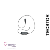 Smart Cord, QD to RJ10, straight , 0,8 meters, with 8-position switch configurator, for STD Headsets