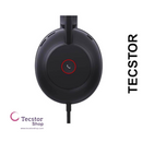 YEALINK - UH37 Dual Teams USB-A, Corded USB with mute, call and volume control on the headset, On the ear wearing style, Leather ear cushions-Teams