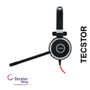 MONO headset ONLY for Jabra EVOLVE 40 UC with 3.5mm Jack (without USB Controller), headband, discret boomarm