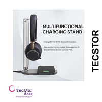 YEALINK - BH72 with Charging Stand Teams Black USB-A, Wireless Bluetooth, Dual, On the ear wearing style, USB-A Dongle Included-Teams