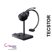 YEALINK - WH66 Mono Teams USB-A, Wireless DECT and Bluetooth-PC/IP/Mobile Phone, Touch Screen, On the ear wearing style-Teams