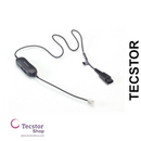 Smart Cord, QD to RJ9, straight, with 8-position switch configurator, for Avaya one-X Telephone system ( for 96XX Series)