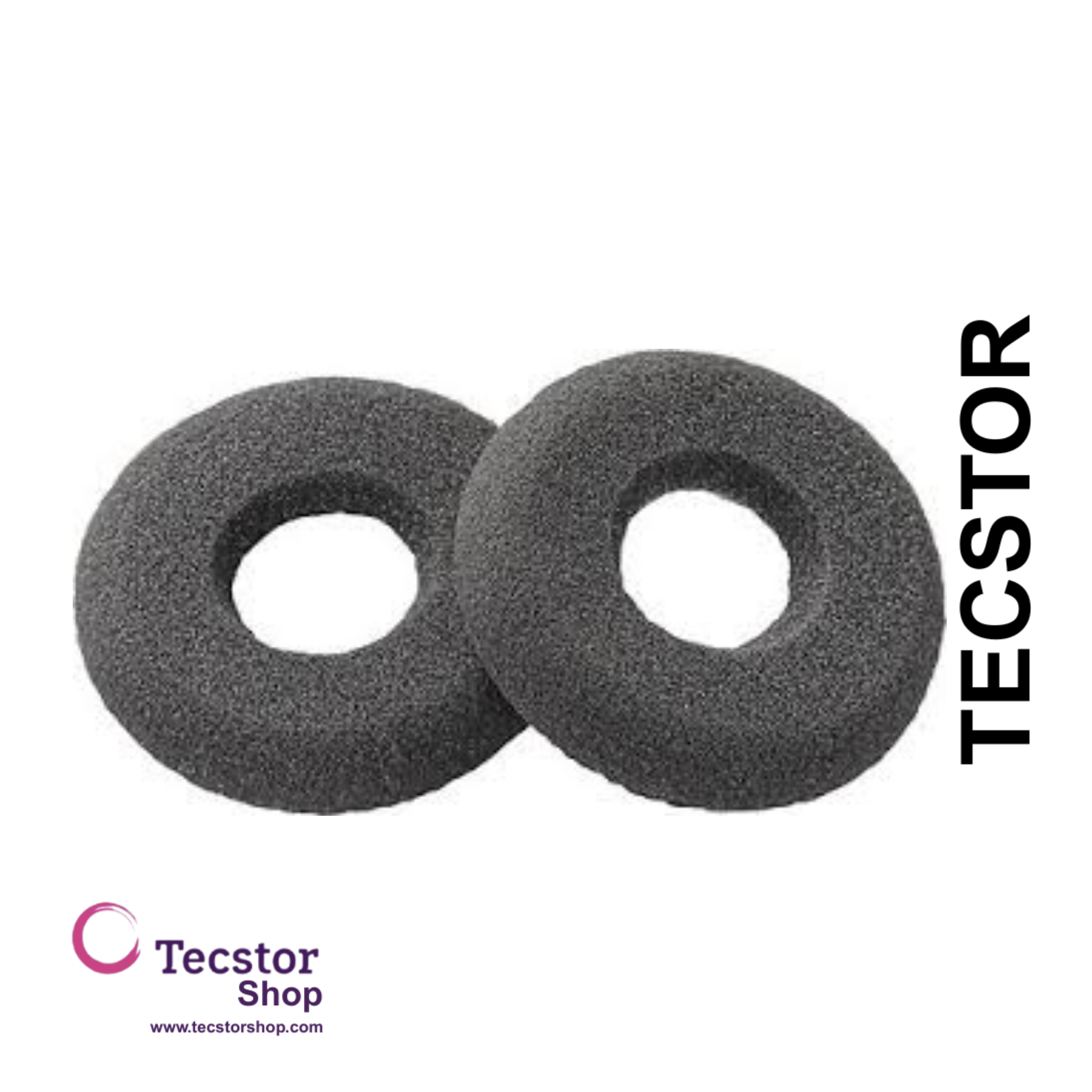 Poly Savi 7300 Leatherette Ear Cushions (2 Pieces)