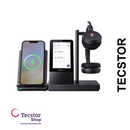 YEALINK - WH66 Dual Teams USB-A, Wireless DECT and Bluetooth-PC/IP/Mobile Phone, Touch Screen, On the ear wearing style-Teams