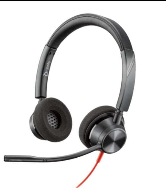 Poly Blackwire 3320 Microsoft Teams Certified USB-C Headset