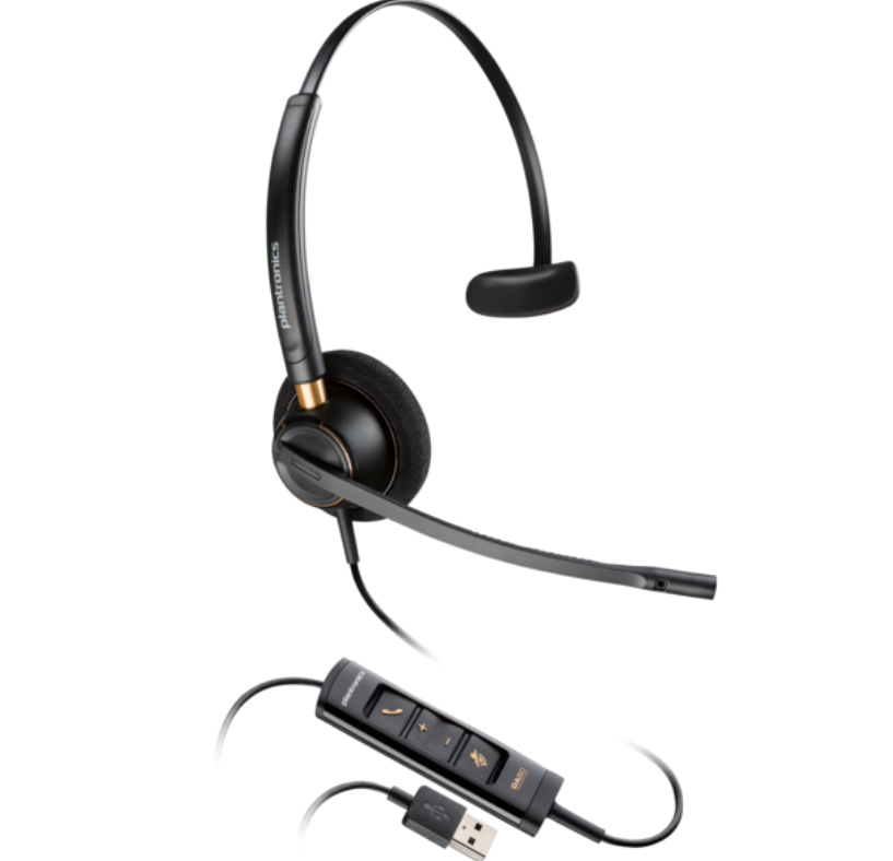 Poly EncorePro 515 Monoaural with USB-A Headset
