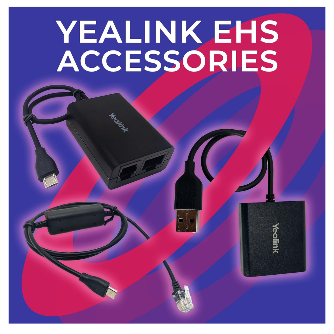 YEALINK - EHS40, EHS adapter, make other brands headset work with Yealink IP phone.