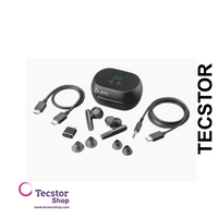 Poly Voyager Free 60 Earbuds Black + BT700 USB-A Adapter + Touchscreen Charge Case (Microsoft Version)