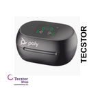 Poly Voyager Free 60 Earbuds Black + BT700 USB-C Adapter + Touchscreen Charge Case (Microsoft Version)