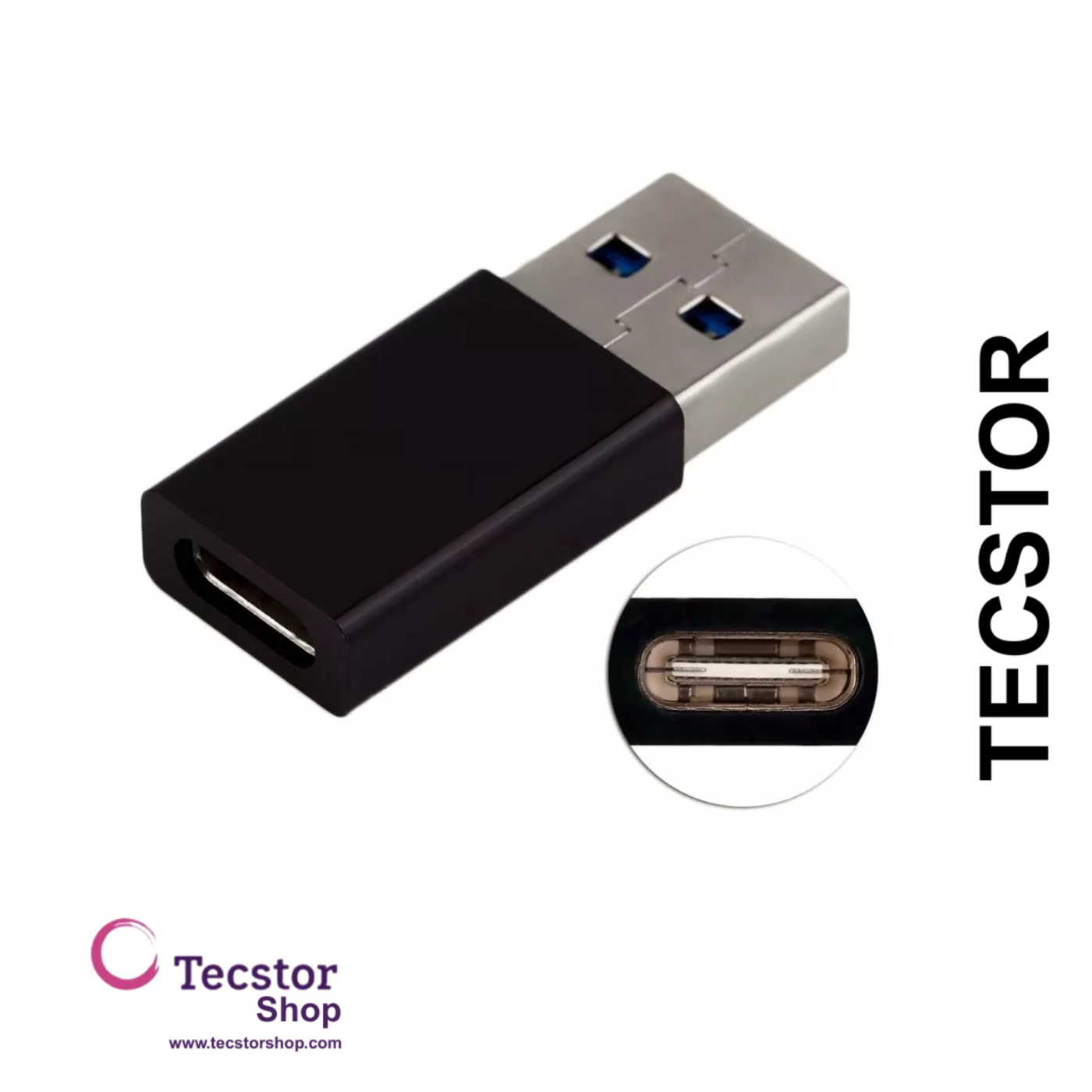 Poly USB-A to USB-C Adapter